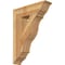 Ekena Millwork Funston Traditional Rough Sawn Bracket, Western Red Cedar, 6"W x 24"D x 32"H BKT06X24X32FST01RWR - alternate 1